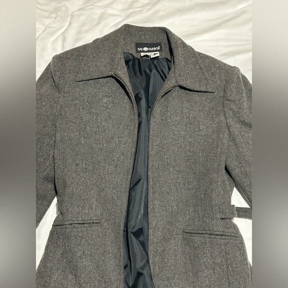 Vintage Sag Harbor Women’s Wool Blend Jacket - Size 8 - Picture 2 of 10